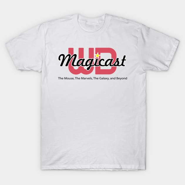 WD Magicast Front T-Shirt by WD Magicast